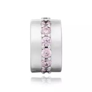 [판도라] 여성 샤이닝 패스 핑크 클립 실버 펜던트 참(791972PCZ)