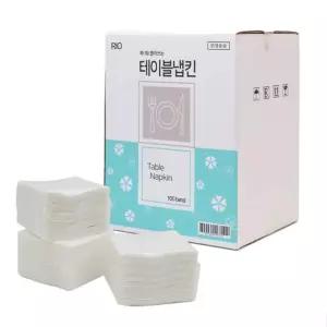 리오 테이블냅킨 80매 X 100밴드