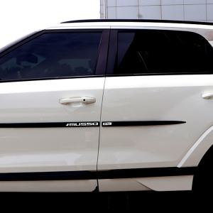 무쏘 EV 차량 도어 가드 레터링 패드 몰딩 스크래치 문콕방지 튜닝 용품