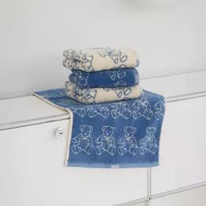 [롯데백화점]닥스타올 40수 테디베어선염타올1매