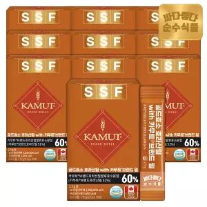 [TV/8+2] 순수식품 골드 카무트 효소 카뮤트 호라산밀 30포 X 10박스