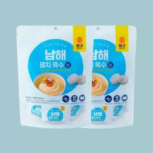 갤러리아 [몽고식품] 육수원 남해 멸치 육수 80g x 2 (총40개입)