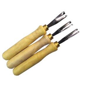 U 타입 목공 트리밍 나이프 칼 핸드 우드 조각칼 조각도 서각칼 끌 6mm 9mm 12mm 15mm