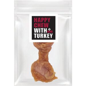 더내추럴 해피츄 터키츄 본 M x 16개 강아지껌 애견간식 칠면조간식