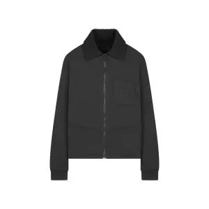 [크로커다일레이디]배색 니트 카라 캐주얼 자켓_CLDWJK105