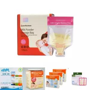 퍼펙션 분유 저장팩 핑크 120매/유아/식기/젖꼭지/출산/용품/모유/저장팩/실감/케이스/육아/이유식/수유