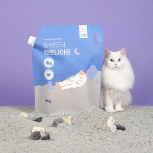 냥쌤 일상모래 벤토나이트 고양이 모래 대용량 9kg x 2팩