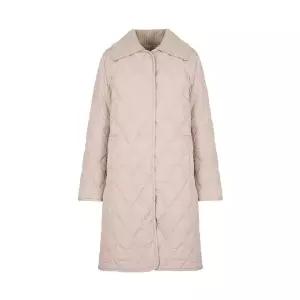 [샤트렌]니트 카라 누빔 롱다운 패딩_HCDWDW207 HCDWDW207