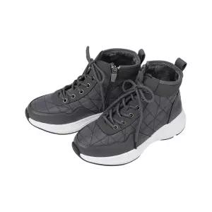 [크로커다일레이디]패딩 배색 장목 운동화_CLDWS1104