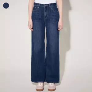 게스 진 청바지 여성 저온스 D톤 뉴와이드 YP2D9035 여자 편안한