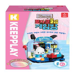 오로라 산리오미니룸 블록 포차코 꿀잼 게임방 (91356) 17000