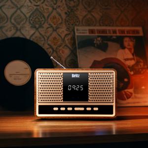 브리츠 레트로 FM라디오 블루투스 스피커 BZ-MK88