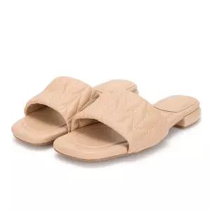 바바라 양가죽 스티치 여성슬리퍼 2cm_AAG333