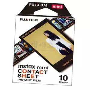 엠에스몰 인스탁스 미니필름 컨택트시트10매 86X54,62X46 미니포토 필름프레임