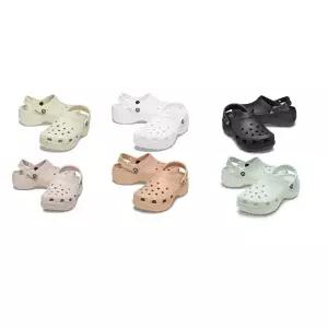 [크록스](대전신세계)클래식 플랫폼 클로그 모음전 6종 206750-100,206750-001,206750-3YF,206750-6UR,2...