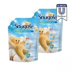 [무료배송] 스너글 초고농축 섬유유연제 오리지널 2.6L x 2개 (향 선택)