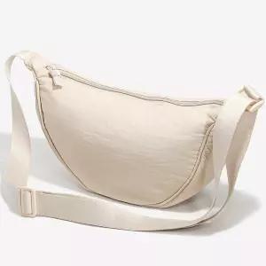 현앤미 반달모양 크로스백 만두백 숄더백 여행 나들이 다용도 가방