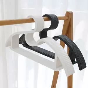 옷걸이 100p 논슬립 어깨뿔방지 행거 정리 수납 셔츠 바지 정장 옷장 미끄럼방지 걸이 연결