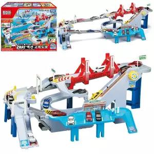 [토미카] 월드 2WAY 액션 고속도로 미니카 트랙 장난감