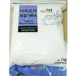 밀가루 대체품 글루텐프리 타피오카전분가루 1kg