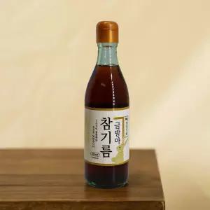 통참깨 100% 고소한 금방아 참기름 350ml