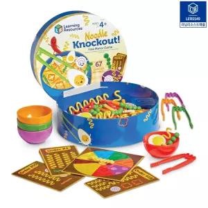 러닝리소스 누들 넉아웃 게임 라면만들기 보드게임 숫자세기 색인지 두뇌발달 역할놀이 어린이