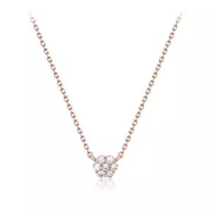 [엘르주얼리] 미니 샤인 스톤 목걸이 ELBRNN239