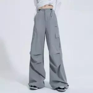 더블 스트링 카고 와이드팬츠 몬드라 SD-250435