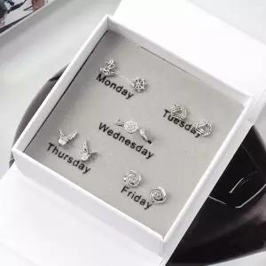 [비투비월드]블링포유 귀걸이 4종 + 반지 세트 쥬얼리 선물세트1_4