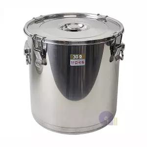 스텐단겹국통30호/스텐국통/보온국통/스텐김치통/김치통/스텐밥통/보온밥통/급식용국통/국내생산