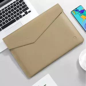 [비투비월드]슬림에어 노트북 가죽 슬리브 파우치 14형 베이지