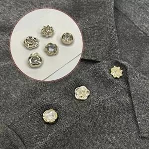 매너브로치 큐빅 브로치 매너 세트 단추 믹스 5종 자-WFGTG6P