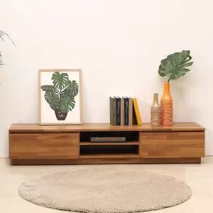 [우아미가구]미리유 오픈형 거실장 1800