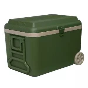 캠텔 바퀴형 아이스박스 60리터 그린/대용량
