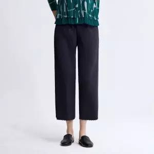 [플리츠미](의정부점)울 피치 그레인 플리츠 와이드 팬츠_EPPTF325009