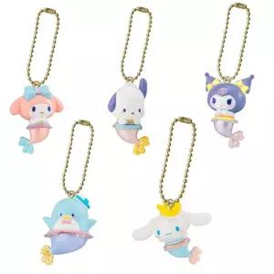 반다이 산리오 캐릭터  머메이드 스윙 키링  캡슐토이 가챠