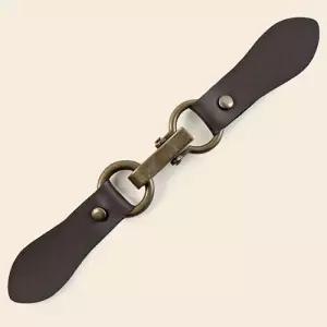 패션스타트 비조 여밈 벨트장식 단추 1개입 초코브라운