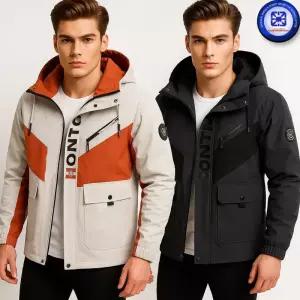 봄가을 남성 LEDUNTINO 레티노 사선 지퍼장식 카고덮개 더블포켓 후드집업 캐쥬얼 재킷 발수 방풍 보온 바람막이 점퍼2/