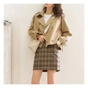 여성 간절기 아우터 숏 자켓 트렌치코트866856