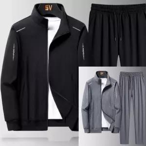 조깅복 남자 운동복 세트 중년 남성 봄 가을 트레이닝 긴팔 긴바지 츄리닝 셋트 110