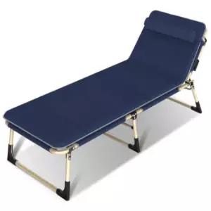 런웨이브 각도 조절 접이식 침대 간이 야전 1인용 이동 베드