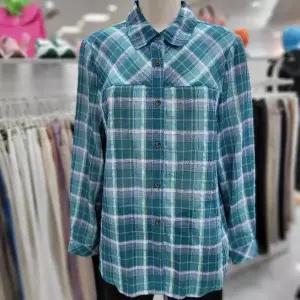 [크로커다일레이디] DP01 간절기풀오픈셔츠 코튼린넨혼방간절기풀오픈셔츠 CLDFBL2 (S41218255)