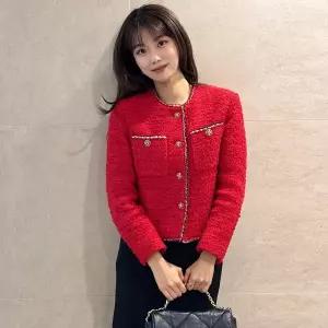 [롯데백화점]케네스레이디 레피넌 트위드 자바라 울 자켓 (EWJKOL01)