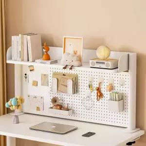 책상 타공판 철제 철판 선반 항목 데스크 인테리어