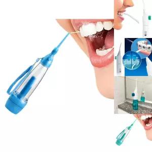 워터파워 펌핑식 구강세정기(70ml) (블루)/치아/세정기/구강/세척기/휴대용/물치솔/치간/회사/학교/여행