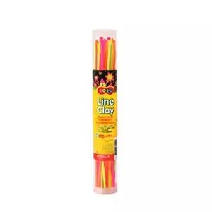 [셀러에이드]동아 라인클레이 5색40본 토루/형광+야광 박스(54개입)