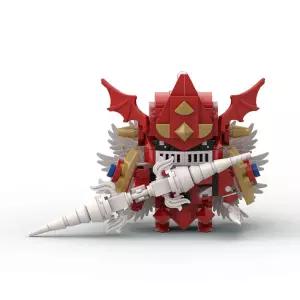 디지몬 테이머즈 듀크몬 크림존모드 나노블럭 나노블록 레고호환 조립 피규어 모형 고퀄리티 장식 굿즈