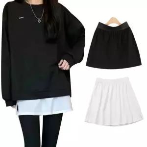 ONM 여성 스커트 페이크스커트 레이어드 힙l