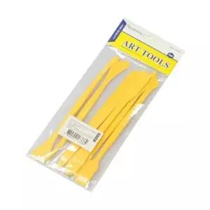 찰흙도구 6종세트 찰흙도구 만들기교구 방과후재료 교재교구