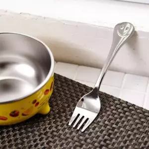 유아용포크 스마일 베베 아동포크 아기포크 유아수저